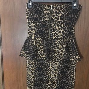 Leopard Mini Dress